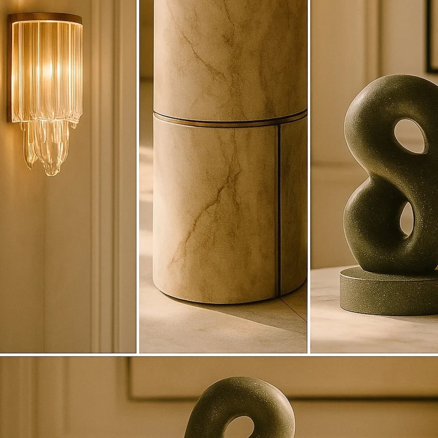 La bellezza vive nei dettagli che non cercano attenzione.
Una curva, un riflesso, un punto di luce.
È lì che nasce la narrazione dello spazio

Atelier Eleonora Giacopetti – Interior Design

#AtelierEleonoraGiacopetti #InteriorDesignRoma #DesignAutoriale #LuxuryInteriors #PoeticSurfaces #MateriaELuce